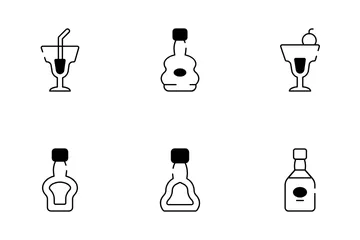 Beverage And Drink Icon Pack