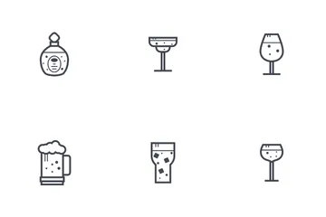 Beverage And Drink Icon Pack