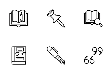 Bibliothèque Icon Pack