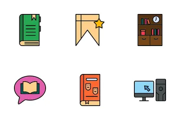 Bibliothèque Icon Pack