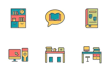 Bibliothèque Icon Pack