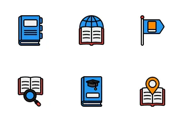 Bibliothèque Icon Pack