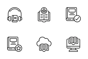 Bibliothèque Icon Pack