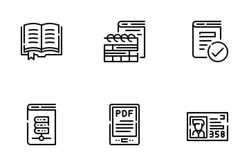 Bibliothèque Icon Pack