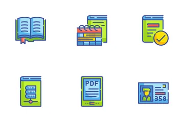 Bibliothèque Icon Pack