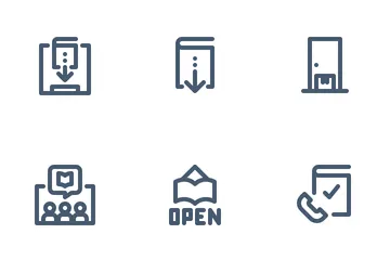 Bibliothèque Pack d'Icônes