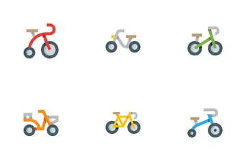 Bicicletas Paquete de Iconos