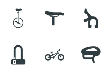 Bicycle & Components Icon Pack