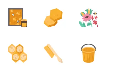 Bienenhaus-Element Symbolpack