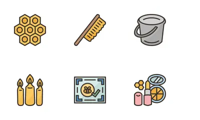Bienenhaus-Element Symbolpack