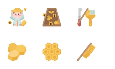 Bienenhaus-Element Symbolpack