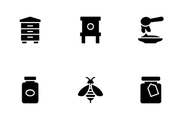 Bienenzucht Symbolpack
