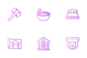 Bienes raíces Paquete de Iconos