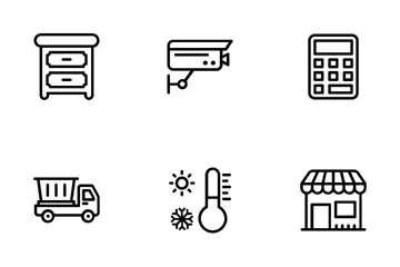 Bienes raíces Paquete de Iconos