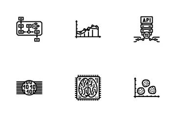 Big Data Analytics Hadoop Icon Pack