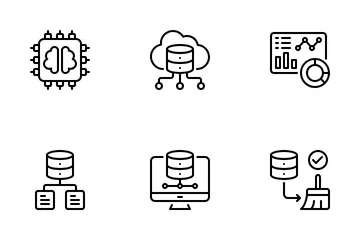 Big Data Icon Pack