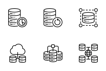 Big Data Icon Pack