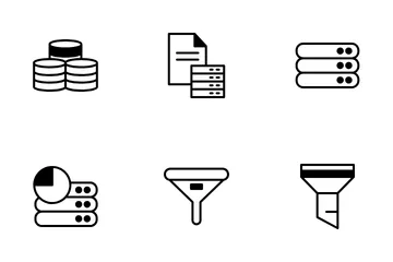 Big Data Icon Pack