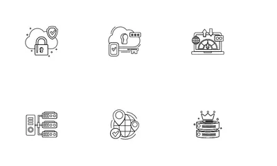 Big Data Icon Pack