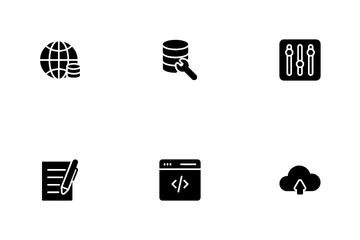 Big Data Icon Pack