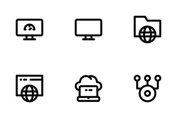 BIG DATA Icon Pack