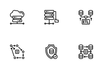 Big Data Icon Pack