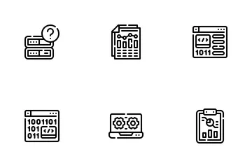 Big Data Icon Pack