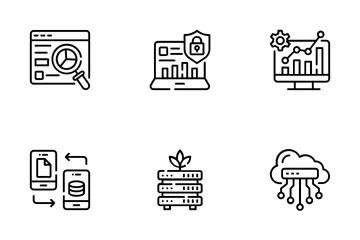 Big Data Icon Pack
