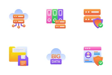 Big Data Science Icon Pack