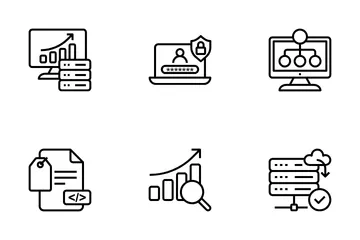 Big Data Science Vol-2 Icon Pack