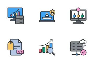 Big Data Science Vol-2 Icon Pack