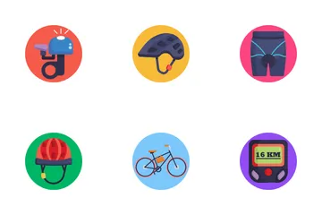 Bike And Bicycle Icon Pack