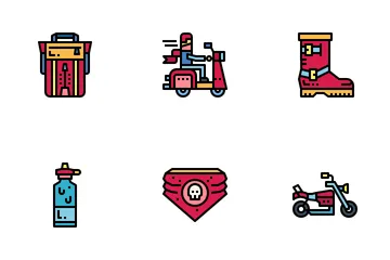 Biker Icon Pack