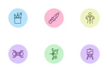 Bildende Kunst Symbolpack
