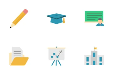 Bildung und E-Learning Symbolpack