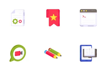 Bildung und Schulanfang Symbolpack