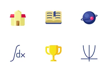 Bildung (flach) Symbolpack