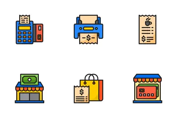 Bill And Payment Icon Pack