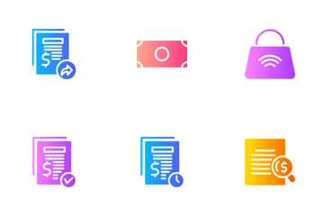 Bill And Payment Icon Pack