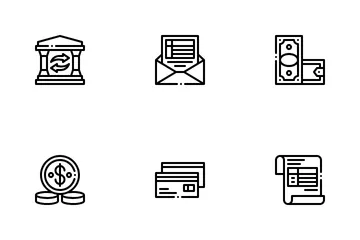 Bill And Payment Icon Pack