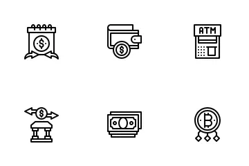 Bill And Payment Method Icon Pack