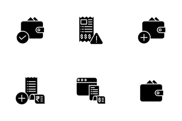 Bill And Payments Icon Pack
