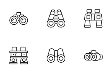 Binoculars Icon Pack