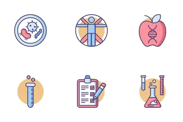 Bio Engineering Icon Pack