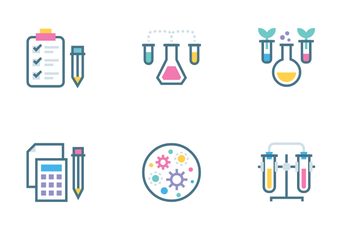 Biochemistry And Genetics Icon Pack