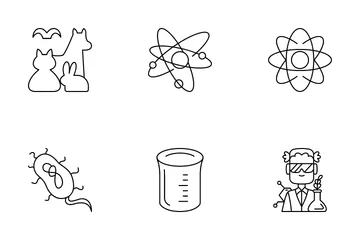 Biochimie Pack d'Icônes