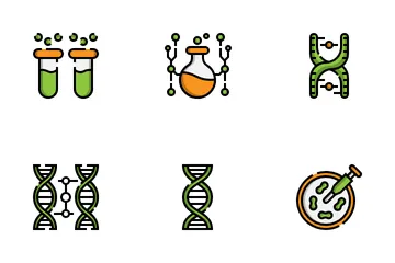 Biochimie Pack d'Icônes