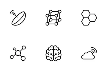 Biology Technology Icon Pack