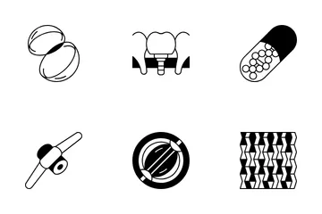 Biomaterials Icon Pack