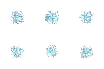 Biomedical Engineering Icon Pack